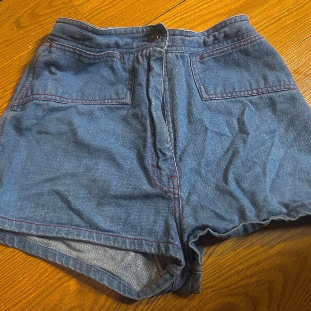Blue Denim Women's Shorts